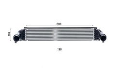 Intercooler MAHLE CI 624 000P