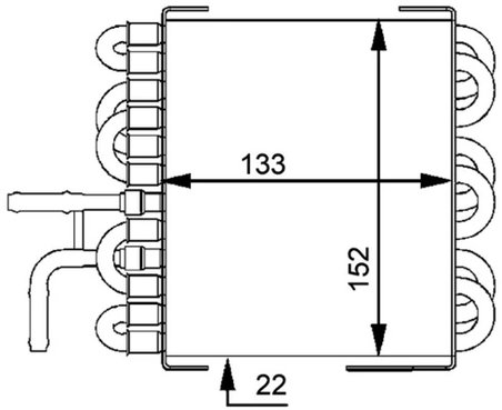 RACITOR COMBUSTIBIL MAHLE CK 8 000P - Compatibil cu MERCEDES-BENZ