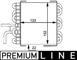 RACITOR COMBUSTIBIL MAHLE CK 8 000P - Compatibil cu MERCEDES-BENZ