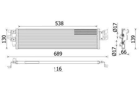 Radiator racire ulei cutie viteze automata MAHLE CLC 328 000
