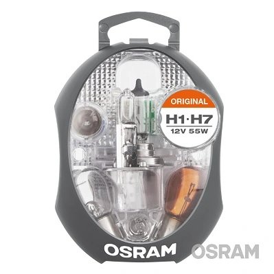 Sortimente, becuri Osram CLK H1/H7