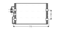 Radiator climatizare Ava Quality Cooling CN5093
