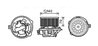 Ventilator habitaclu Ava Quality Cooling CN8289
