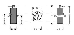 Uscator aer conditionat Ava Quality Cooling CND202