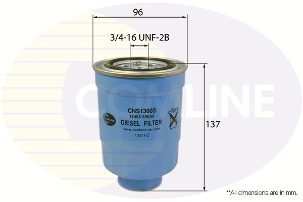 Filtru combustibil Comline CNS13003