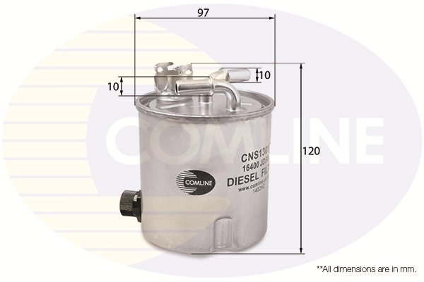 FILTRU COMBUSTIBIL COMLINE CNS13017 - Compatibil cu NISSAN, RENAULT