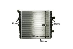 RADIATOR RACIRE MOTOR MAHLE CR 1028 000P - Compatibil cu VW
