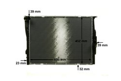 Radiator racire motor MAHLE CR 1090 000P