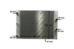 RADIATOR RACIRE MOTOR MAHLE CR 1158 000P - Compatibil cu BMW