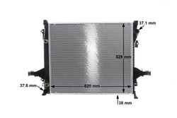 Radiator racire motor MAHLE CR 1191 000S