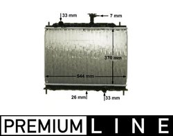 Radiator racire motor MAHLE CR 1304 000P