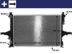 RADIATOR RACIRE MOTOR MAHLE CR 1547 000S - Compatibil cu VOLVO