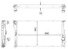 RADIATOR RACIRE MOTOR MAHLE CR 1923 000P - Compatibil cu BMW