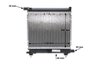 Radiator racire motor MAHLE CR 235 000S