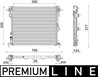 Radiator racire motor MAHLE CR 2587 000P