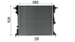 Radiator racire motor MAHLE CR 2587 000P