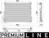 Radiator racire motor MAHLE CR 2607 000P
