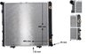 RADIATOR RACIRE MOTOR MAHLE CR 291 000S - Compatibil cu MERCEDES-BENZ