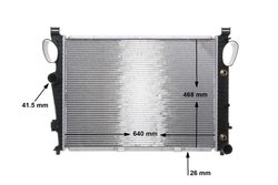 Radiator racire motor MAHLE CR 304 000S