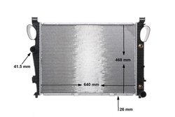 Radiator racire motor MAHLE CR 304 000S