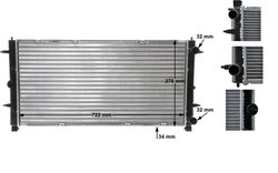 Radiator racire motor MAHLE CR 398 000S