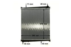 RADIATOR RACIRE MOTOR MAHLE CR 818 000P - Compatibil cu RENAULT, RENAULT TRUCKS