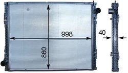 Radiator racire motor MAHLE CR 916 000P
