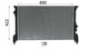RADIATOR RACIRE MOTOR MAHLE CR 931 000P - Compatibil cu MERCEDES-BENZ
