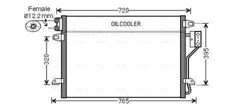 Radiator climatizare Ava Quality Cooling CR5106