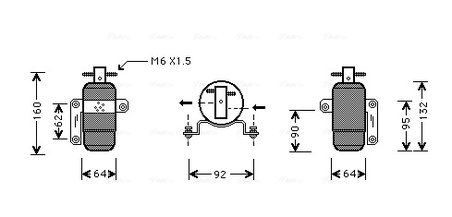 Uscator aer conditionat Ava Quality Cooling CRD060