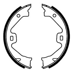 SET SABOTI FRANA ABE CRK000ABE - Compatibil cu MG, ROVER