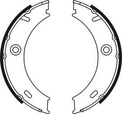 SET SABOTI FRANA ABE CRM003ABE - Compatibil cu MERCEDES-BENZ, VW
