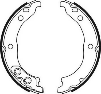 SET SABOTI FRANA ABE CRP002ABE - Compatibil cu CITROEN, FIAT, PEUGEOT