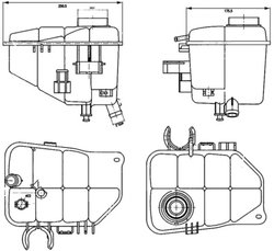 Vas expansiune lichid racire MAHLE CRT 126 000S