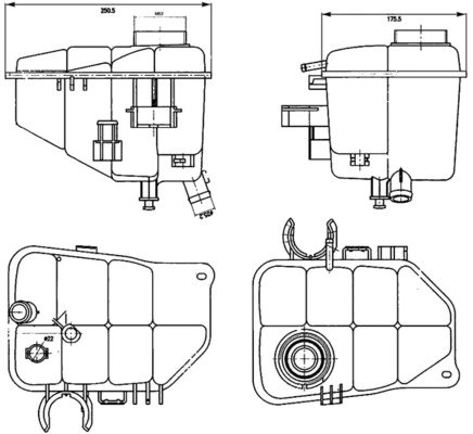 Vas expansiune lichid racire MAHLE CRT 126 000S