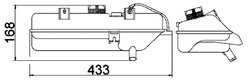 Vas expansiune lichid racire MAHLE CRT 16 000S