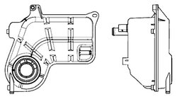 Vas expansiune lichid racire MAHLE CRT 26 000S