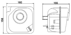 Vas expansiune lichid racire MAHLE CRT 28 000S