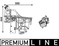Vas expansiune lichid racire MAHLE CRT 54 000P