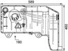 VAS EXPANSIUNE LICHID RACIRE MAHLE CRT 55 000P - Compatibil cu IRISBUS, IVECO