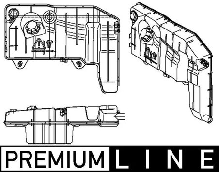 VAS EXPANSIUNE LICHID RACIRE MAHLE CRT 77 000P - Compatibil cu IRISBUS, IVECO
