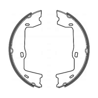 Set saboti frana ABE CRX000ABE