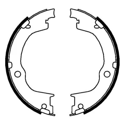 SET SABOTI FRANA ABE CRX002ABE - Compatibil cu CHEVROLET, OPEL, PONTIAC, VAUXHALL