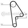 Curea distributie CONTINENTAL CT1001
