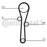Set distributie curea si pompa apa CONTINENTAL CT1045WP1