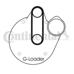 CUREA DISTRIBUTIE CONTINENTAL CT1060 - Compatibil cu VW
