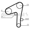 CUREA DISTRIBUTIE CONTINENTAL CT1084 - Compatibil cu NISSAN