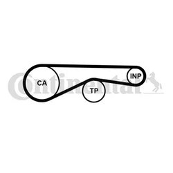 Curea distributie CONTINENTAL CT1095