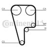 Curea distributie CONTINENTAL CT1102