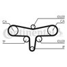 Curea distributie CONTINENTAL CT1117